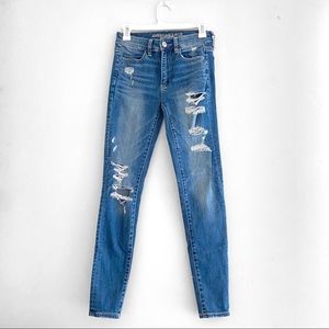 American Eagle Distressed Jeggings